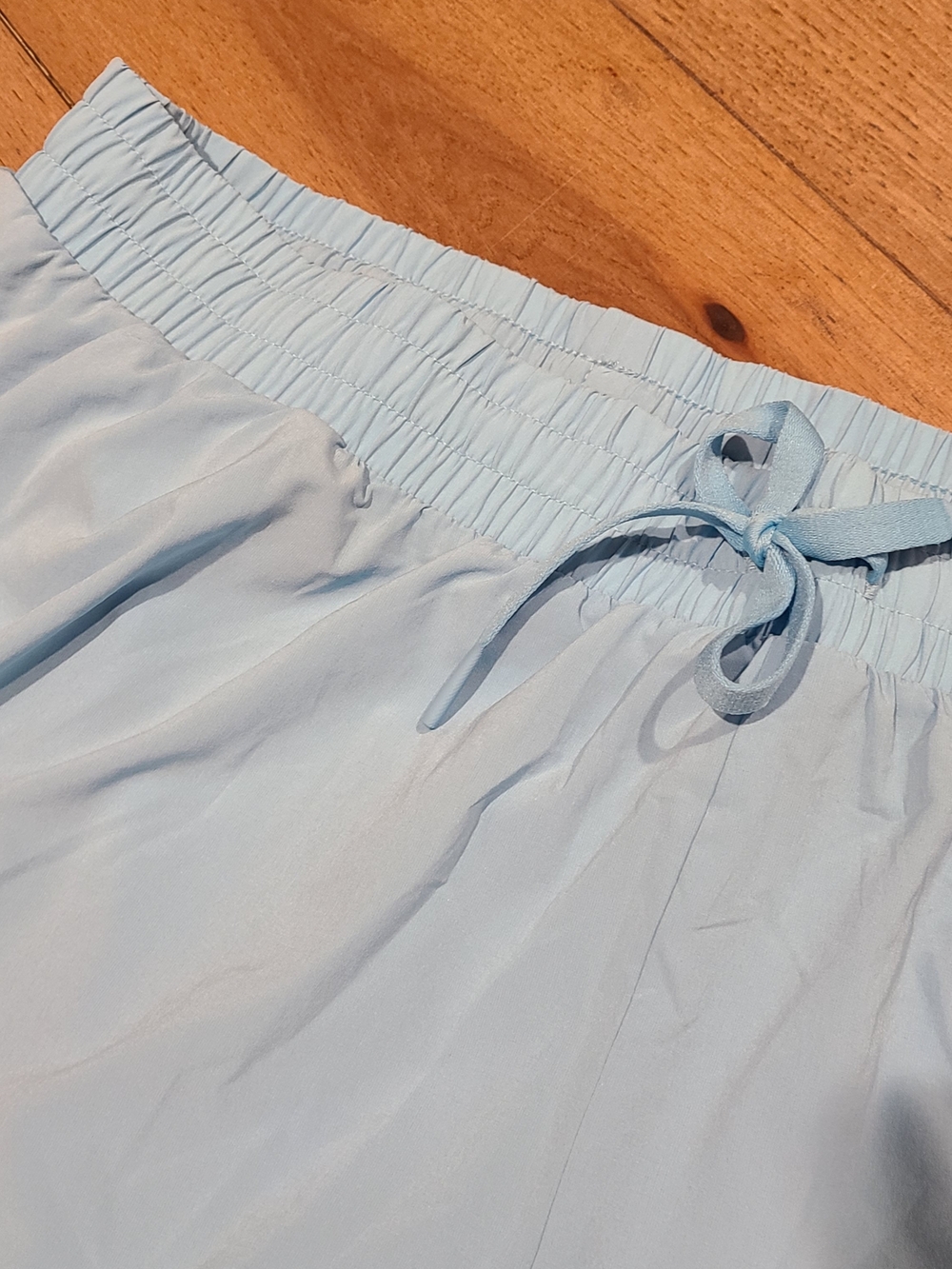 NEW WITH TAG! ALL IN MOTION Light Blue Athletic Shorts - Size Medium! - Picture 6 of 7